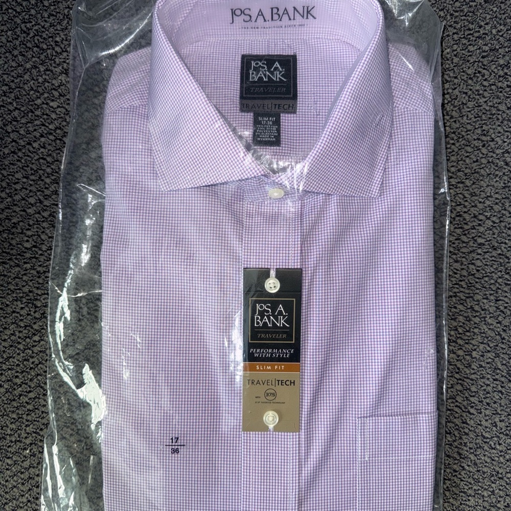 Jos. A. Bank Lavender Dress Shirt